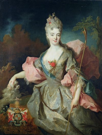 Lady Mary Josephine Drummond, Countess of Castelblanco, c.1708 by Jean Baptiste Oudry